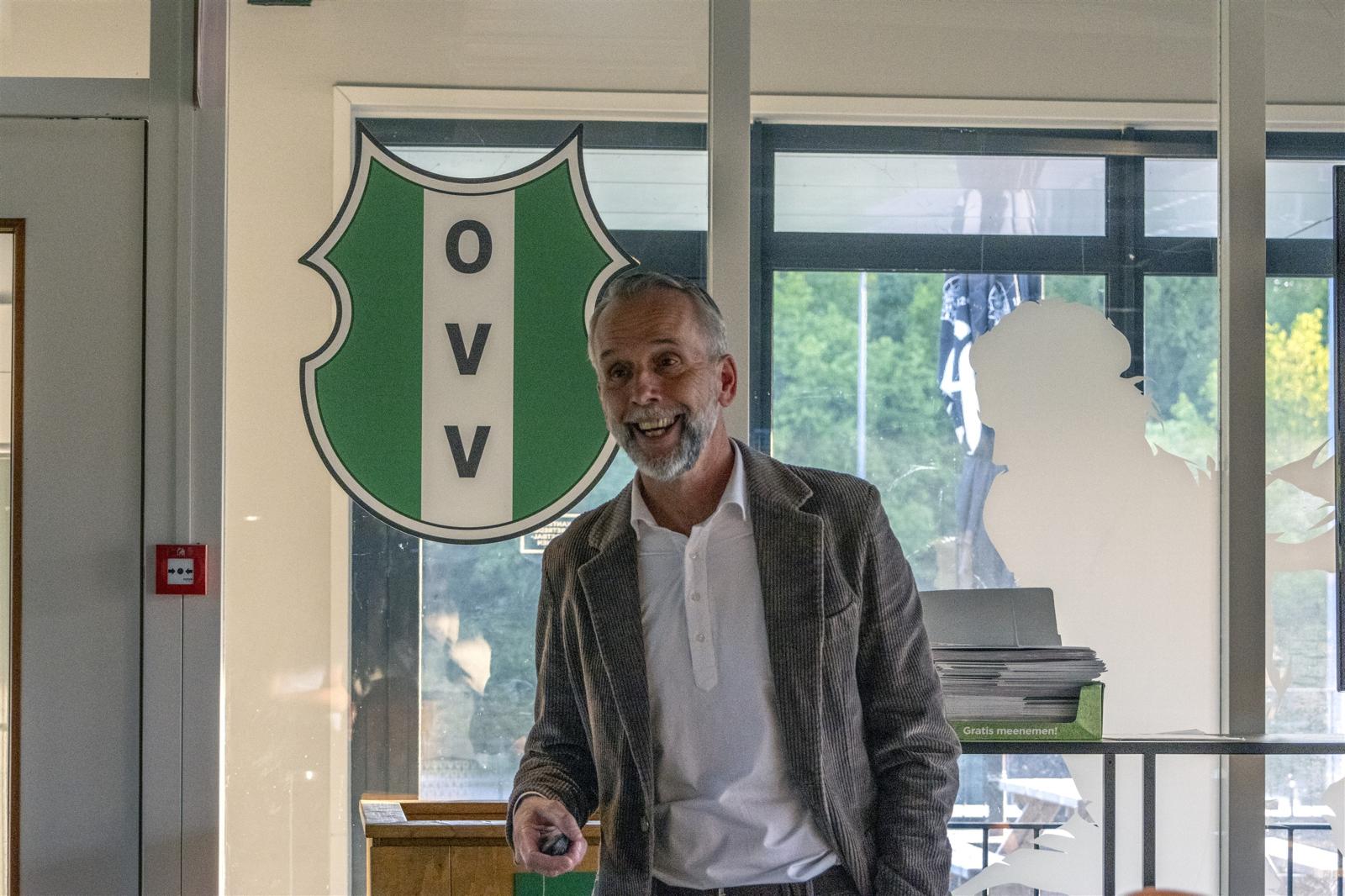 Toptrainer Adrie Poldervaart inspireert en motiveert OVV