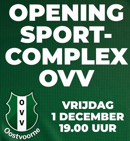 Uitnodiging: Opening sportcomplex OVV